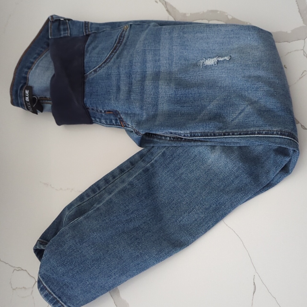 Indigo blue xs maternity jeans